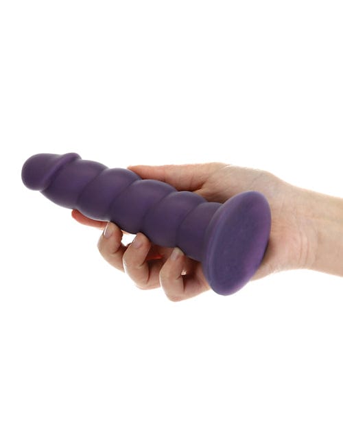 B.M.S. Enterprises Fantasy Addiction 7" Unicorn Dildo - Purple Dildos