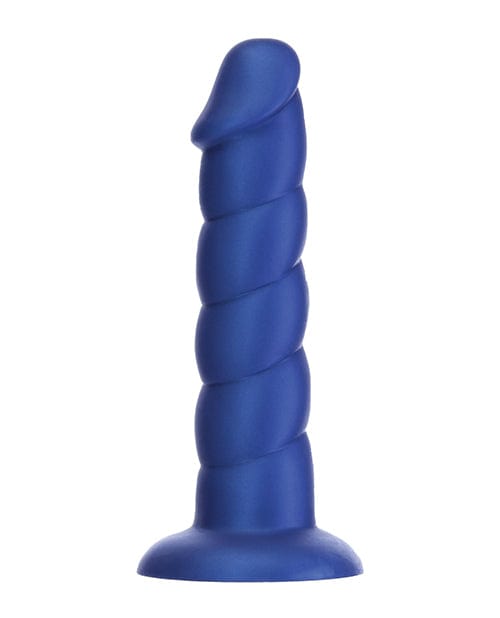 B.M.S. Enterprises Fantasy Addiction 8" Unicorn Dildo - Blue Dildos