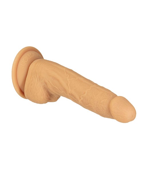 B.M.S. Enterprises Naked Addiction 8" Dual Density Silicone Dildo - Caramel Dildos