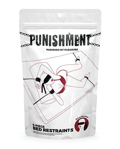 B.M.S. Enterprises Punishment 5 Pc Bed Restraints Kink & BDSM