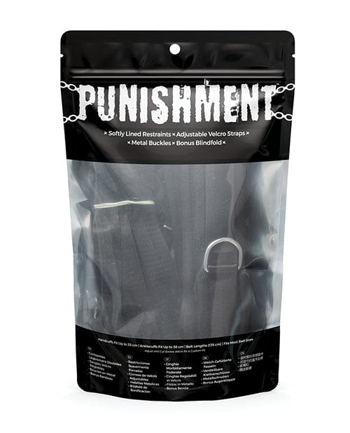 B.M.S. Enterprises Punishment 5 Pc Bed Restraints Kink &amp; BDSM