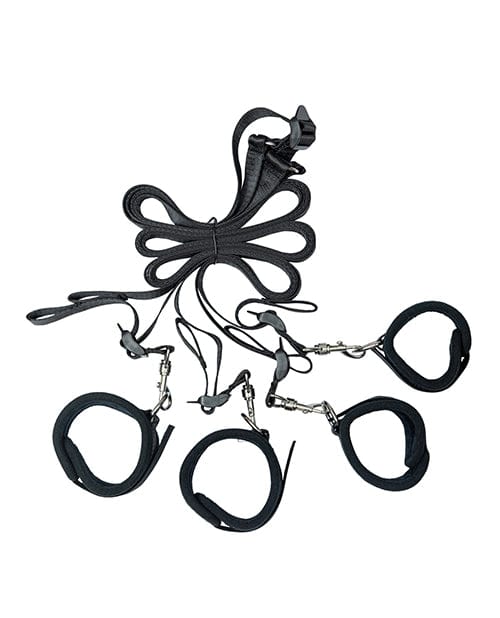 B.M.S. Enterprises Punishment 5 Pc Bed Restraints Kink &amp; BDSM