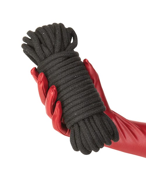 B.M.S. Enterprises Punishment Bondage Rope - Black Kink &amp; BDSM