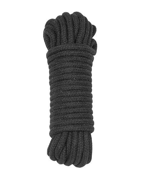 B.M.S. Enterprises Punishment Bondage Rope - Black Kink &amp; BDSM