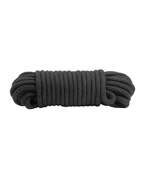 B.M.S. Enterprises Punishment Bondage Rope - Black Kink &amp; BDSM