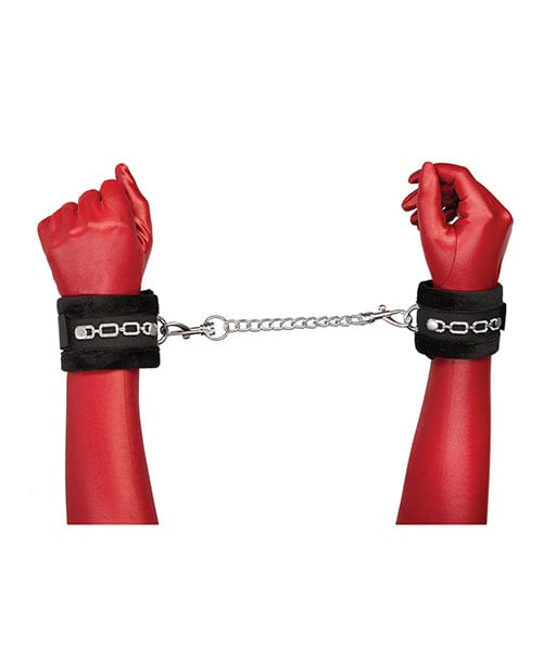 B.M.S. Enterprises Punishment Crystal Detail Handcuffs Kink &amp; BDSM