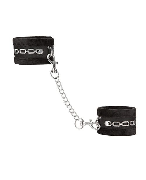 B.M.S. Enterprises Punishment Crystal Detail Handcuffs Kink &amp; BDSM