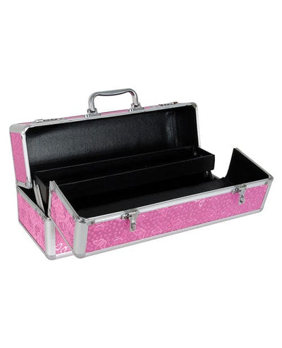 B.M.S. Enterprises Large Lockable Vibrator Case Pink More