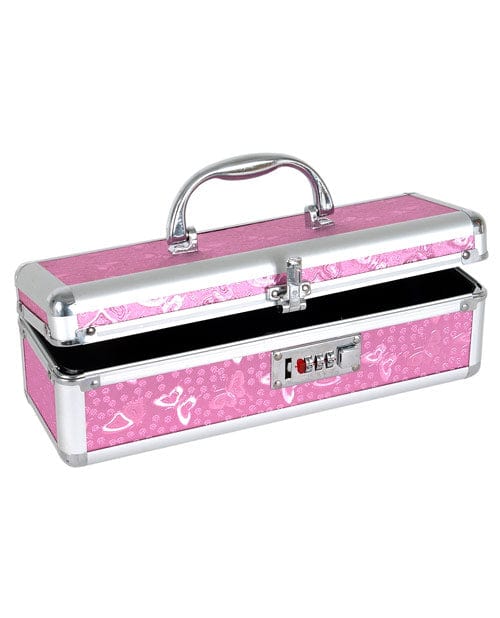 B.M.S. Enterprises Lockable Vibrator Case Pink More