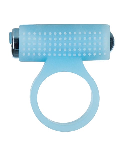 B.M.S. Enterprises Cosmic Cock Ring W-rechargeable Bullet - 9 Functions Glow In The Dark Penis Toys