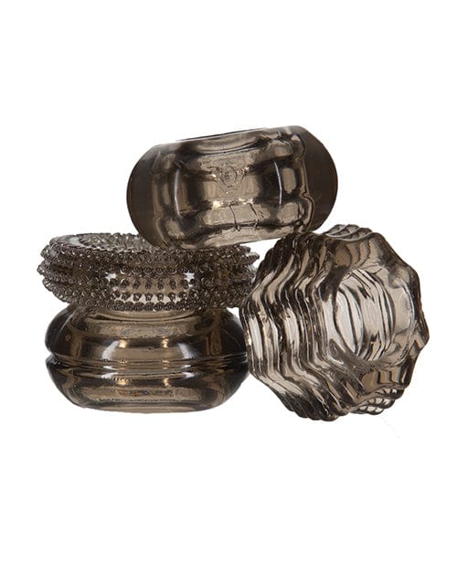 B.M.S. Enterprises Got Big Dick 4 Pack Cock Rings - Black Penis Toys