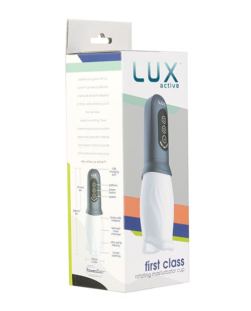B.M.S. Enterprises Lux Active First Class Rotating Masturbator Cup Penis Toys