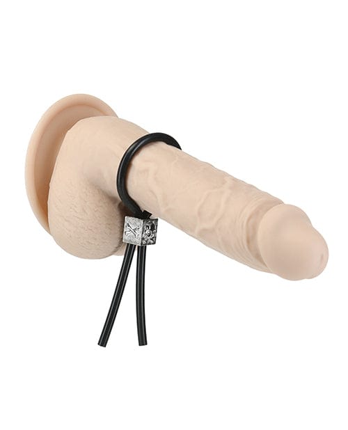 B.M.S. Enterprises Lux Active Tether Adjustable Cock Tie - Black Penis Toys