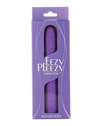B.M.S. Enterprises Eezy Pleezy Vibrator Purple Vibrators