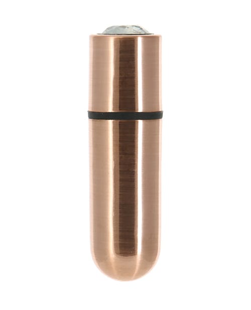 B.M.S. Enterprises First Class Mini Rechargeable Bullet W/crystal - 9 Functions Vibrators