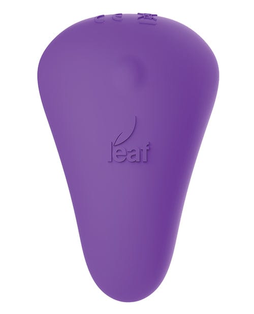 B.M.S. Enterprises Leaf Plus Spirit with Remote Control - Purple Vibrators