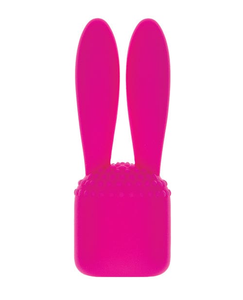 B.M.S. Enterprises Palm Power Palm Pocket Extended Accessories - 3 Silicone Heads Pink Vibrators