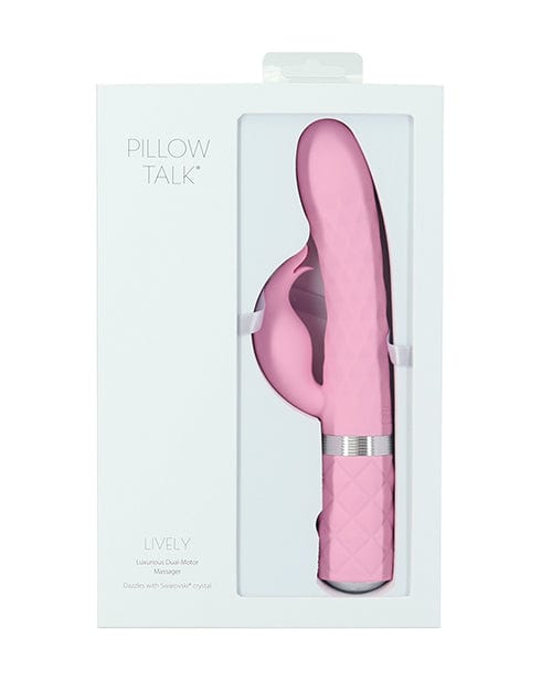 B.M.S. Enterprises Pillow Talk Lively Pink Vibrators