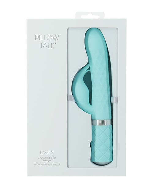 B.M.S. Enterprises Pillow Talk Lively Teal Vibrators