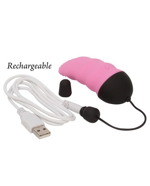 B.M.S. Enterprises Powerbullet Remote Control Vibrating Tongue - Pink Vibrators