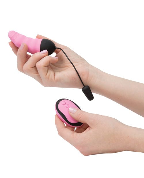 B.M.S. Enterprises Powerbullet Remote Control Vibrating Tongue - Pink Vibrators