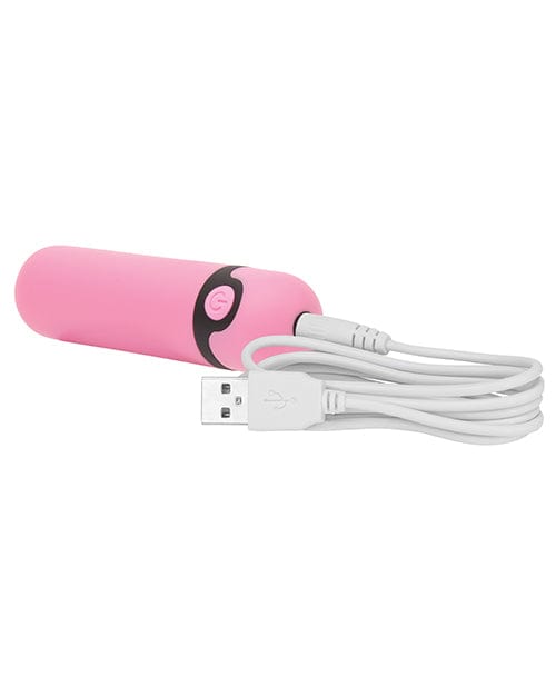 B.M.S. Enterprises Simple &amp; True Rechargeable Vibrating Bullet - Pink Vibrators