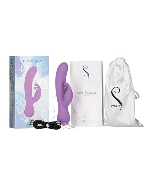 B.M.S. Enterprises The Empress Swan - Lavender Vibrators