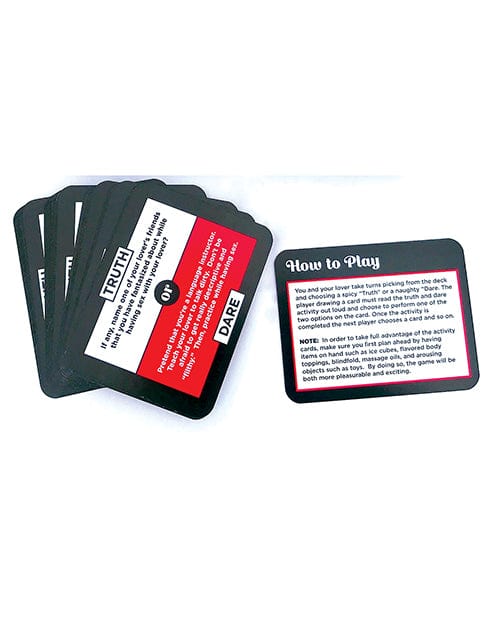 Ball &amp; Chain Bedroom Truth Or Dare Card Game More