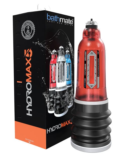 Bathmate Bathmate Hydromax Red / 5 inches Penis Toys