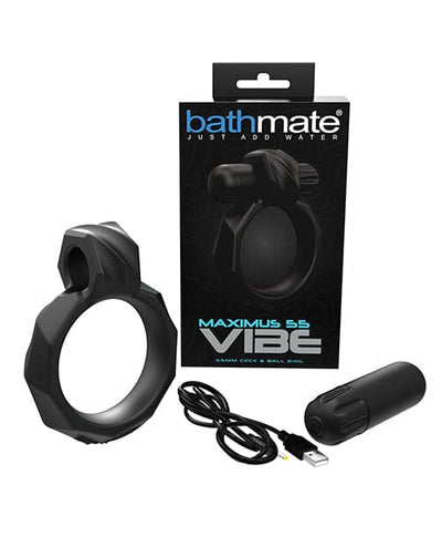 Bathmate Bathmate Maximus Vibe 55 Cock Ring - Black Penis Toys