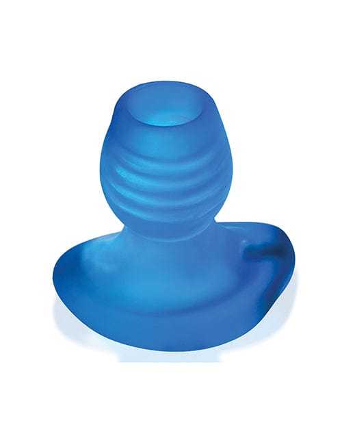 Blue Ox Designs LLCDba Oxballs Oxballs Glowhole 1 Hollow Buttplug W/led Insert Small Blue Morph Anal Toys