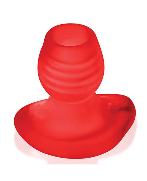 Blue Ox Designs LLCDba Oxballs Oxballs Glowhole 2 Hollow Buttplug W/led Insert Large Red Morph Anal Toys