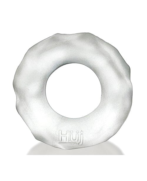 Blue Ox Designs LLCDba Oxballs Hunky Junk Fractal Cockring Clear Ice Penis Toys