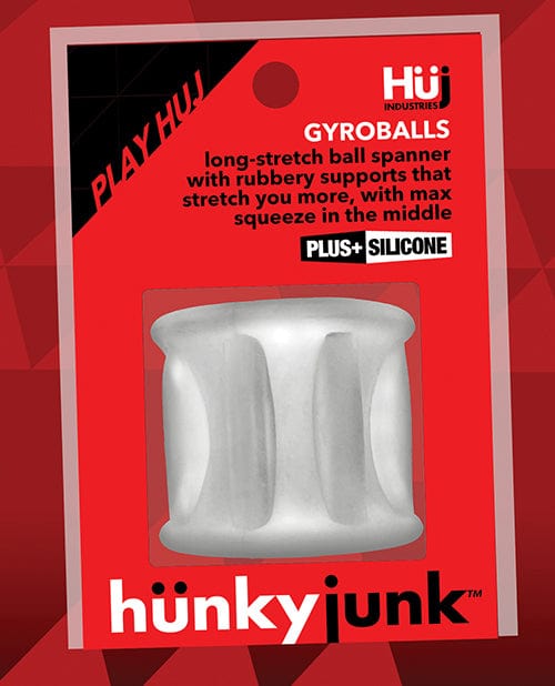 Blue Ox Designs LLCDba Oxballs Hunky Junk Gyroball Ballstretcher - Ice Penis Toys