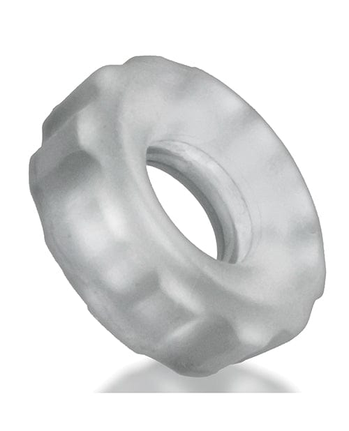 Blue Ox Designs LLCDba Oxballs Hunky Junk Super Huj 3 Pack Cockrings - Ice Clear Penis Toys