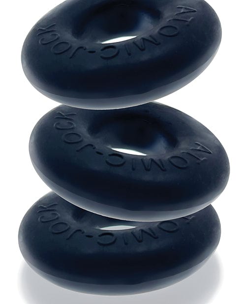 Blue Ox Designs LLCDba Oxballs Oxballs Ringer Cockring Special Edition - Night Pack Of 3 Penis Toys