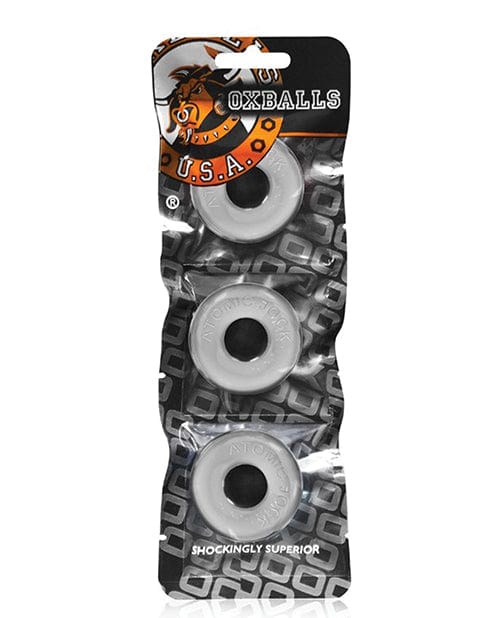 Blue Ox Designs LLCDba Oxballs Oxballs Ringer Donut 1 - Pack Of 3 Clear Penis Toys