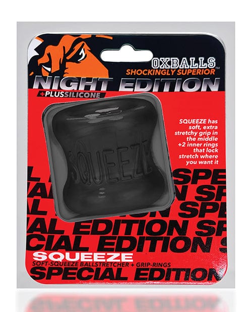 Blue Ox Designs LLCDba Oxballs Oxballs Squeeze Ball Stretcher Special Edition - Night Penis Toys