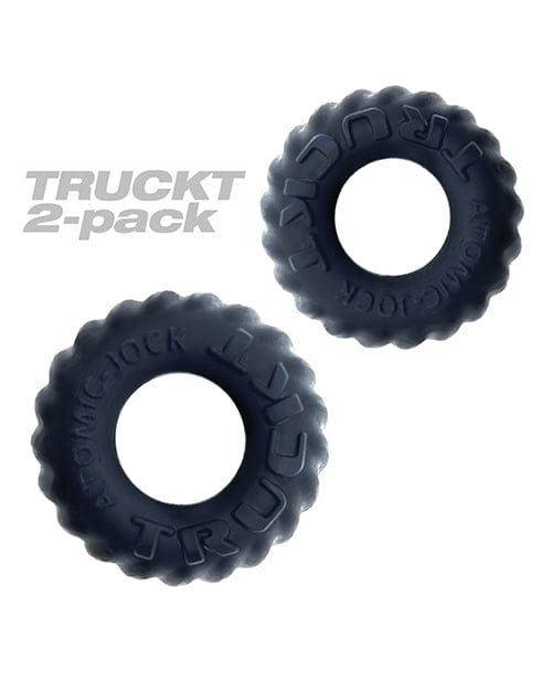 Blue Ox Designs LLCDba Oxballs Oxballs Truckt Cock &amp; Ball Ring Special Edition - Night Pack Of 2 Penis Toys