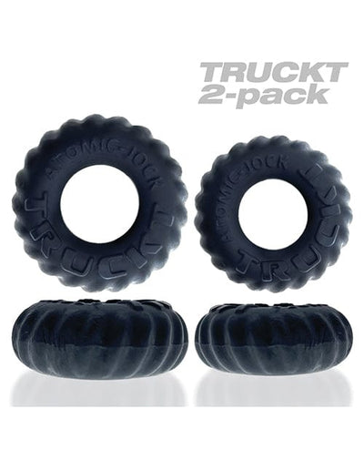 Blue Ox Designs LLCDba Oxballs Oxballs Truckt Cock & Ball Ring Special Edition - Night Pack Of 2 Penis Toys
