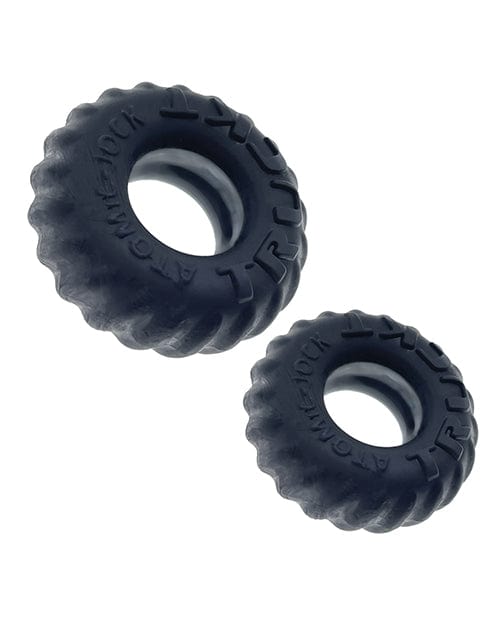 Blue Ox Designs LLCDba Oxballs Oxballs Truckt Cock &amp; Ball Ring Special Edition - Night Pack Of 2 Penis Toys