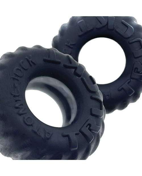 Blue Ox Designs LLCDba Oxballs Oxballs Truckt Cock &amp; Ball Ring Special Edition - Night Pack Of 2 Penis Toys