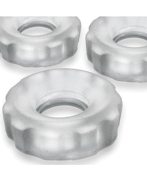 Blue Ox Designs LLCDba Oxballs Hunky Junk Fractal Ballstretcher Clear Ice Sale