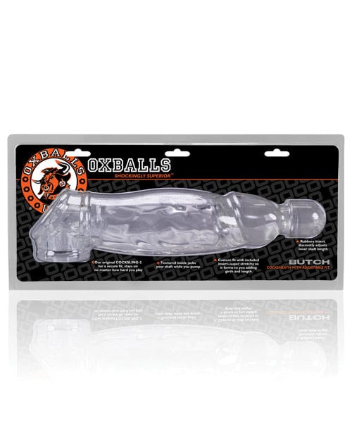 Blue Ox Designs LLCDba Oxballs Oxballs Butch Cocksheath Clear Sale