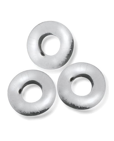 Blue Ox Designs LLCDba Oxballs Oxballs Fat Willy 3 Pack Jumbo Cock Rings Clear Sale