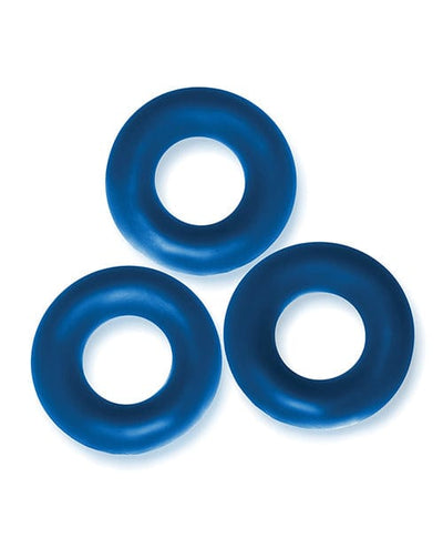 Blue Ox Designs LLCDba Oxballs Oxballs Fat Willy 3 Pack Jumbo Cock Rings Space Blue Sale