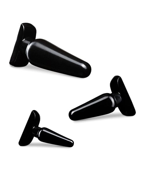 Blush Novelties Blush Anal Adventures Basic Plug Kit - Black Anal Toys