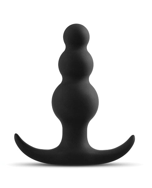 Blush Novelties Blush Anal Adventures Beaded Plug - Black Anal Toys