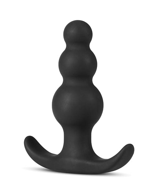 Blush Novelties Blush Anal Adventures Beaded Plug - Black Anal Toys