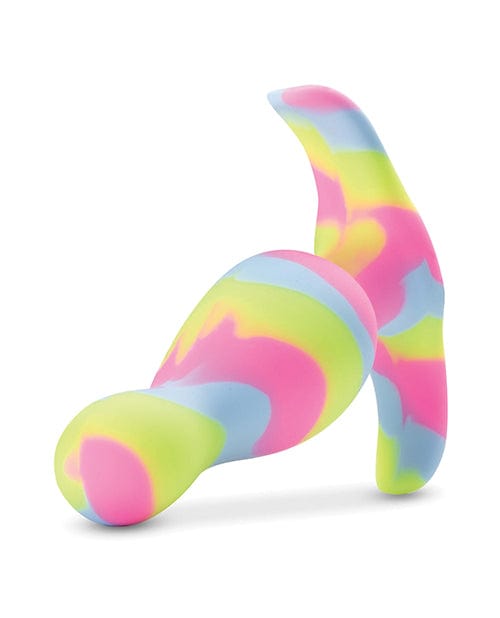 Blush Novelties Blush Avant Kaleido Silicone Plug - Lime Anal Toys